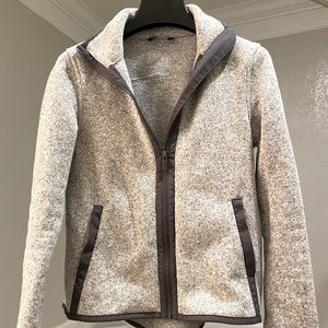 Lululemon Grey Fleece Jacket